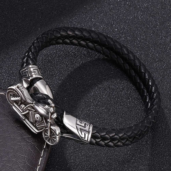 Super Biker Bracelet (Leather)