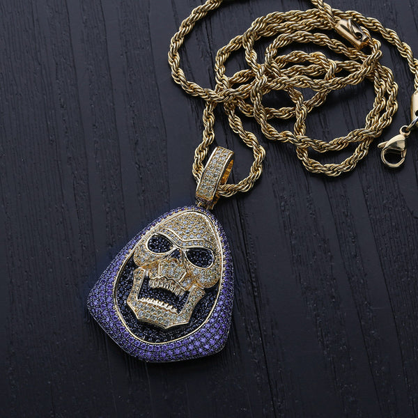 Death Skull Necklace Pendant