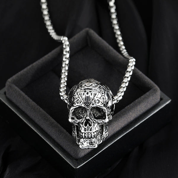 Art Skull Necklace (316 stainless steell)