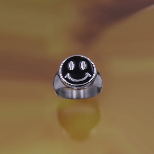 Skull Ring Mister Smiley