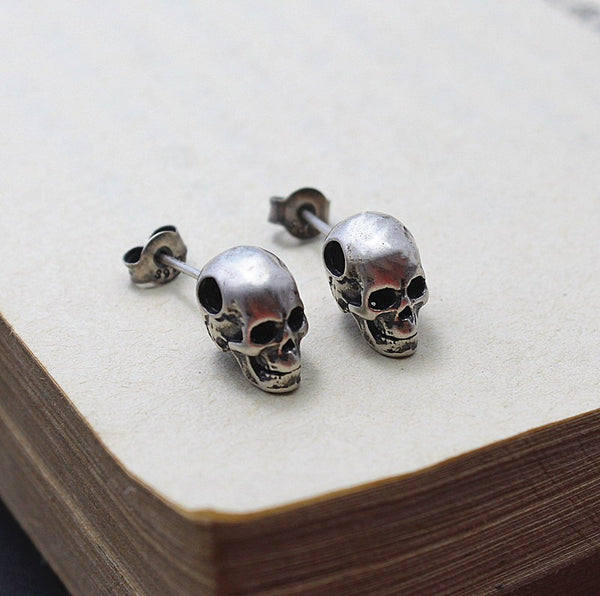 Skull Earrings (Steel)