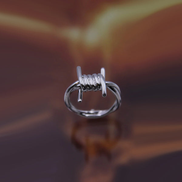 Skull Ring Barbed Wire