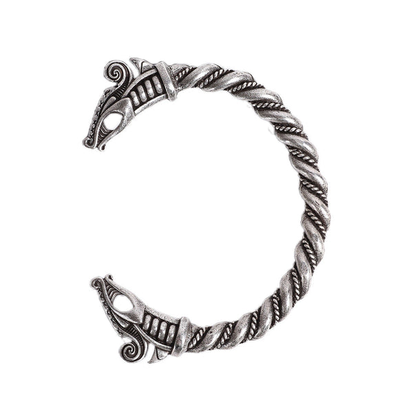Bracelet Viking Double Tête Double Bande