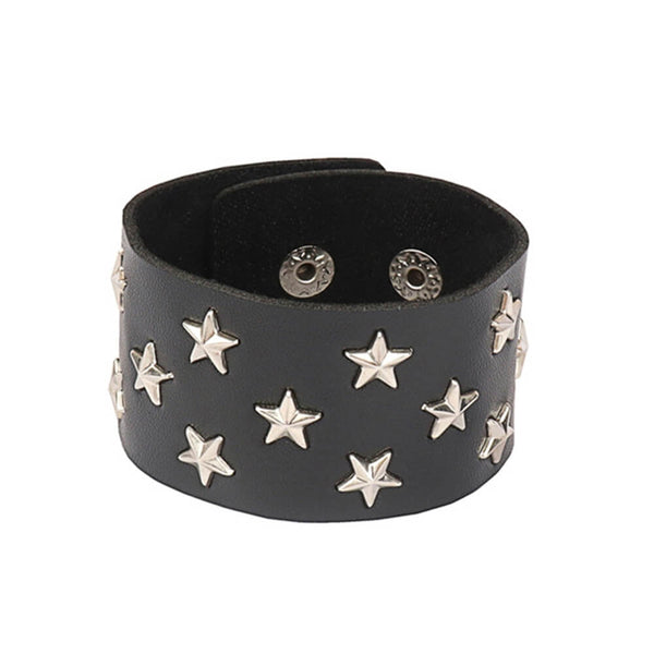 Skull Bracelet All Stars (Leather)
