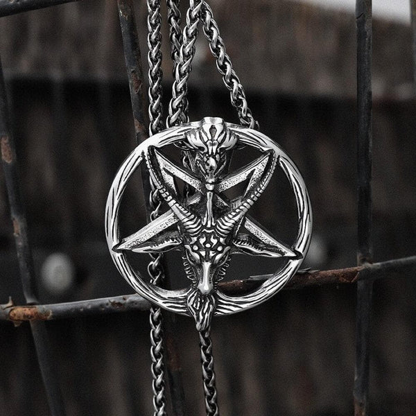 Baphomet Stainless Steel Satan Pendant
