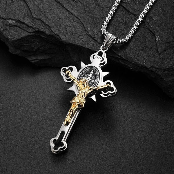 Croix d'exorcisme de Saint-Benoît - Soyez bénis, vous et votre famille 