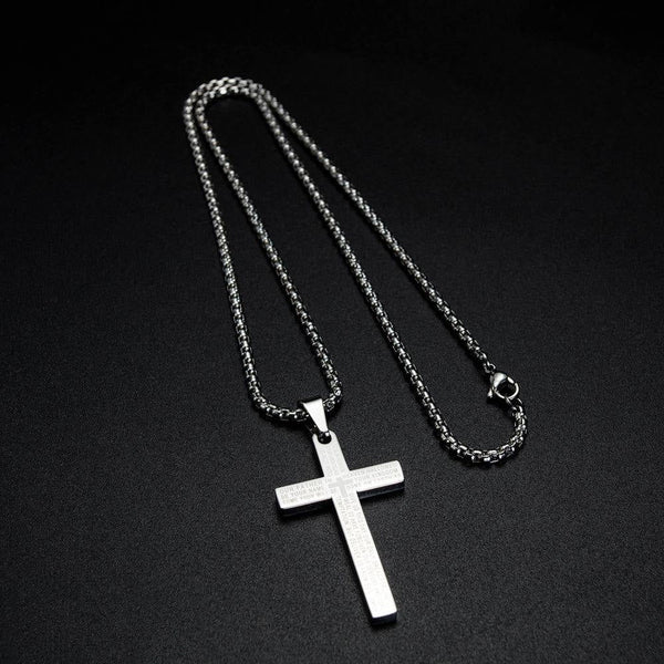 The Lord's Prayer Cross Necklace