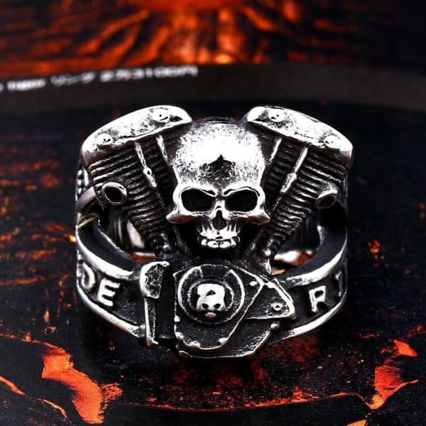 Death Motor Biker Ring