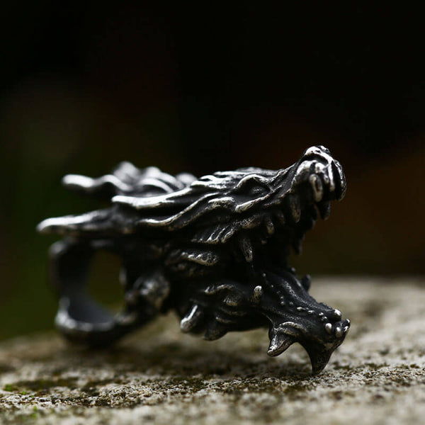 Dragon Head Stainless Steel Pendant