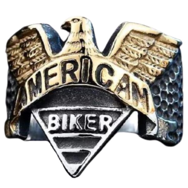 Eagle Biker Ring