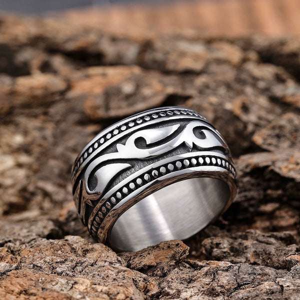 Sanity's Band Collection - "The Tide" Ring - Silver - Sizes 7-15 - R93