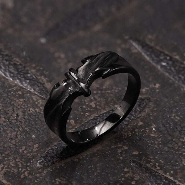 Vampire Bat Stainless Steel Ring